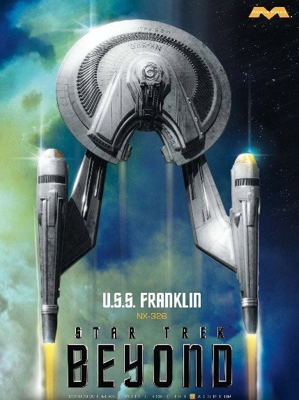 Moebius Models 1:350 Star Trek Beyond U.S.S. Franklin