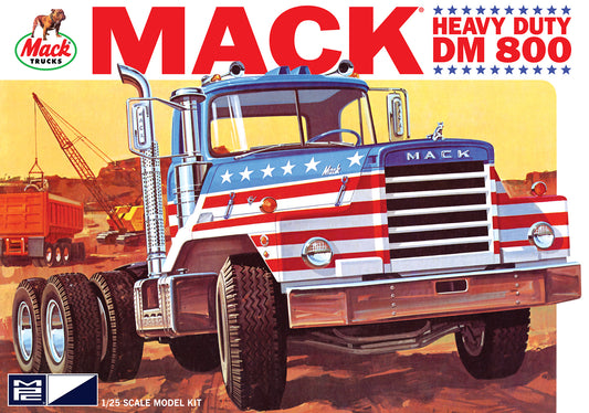 MPC 1/25 Mack DM800 Semi Tractor Plastic Model Kit