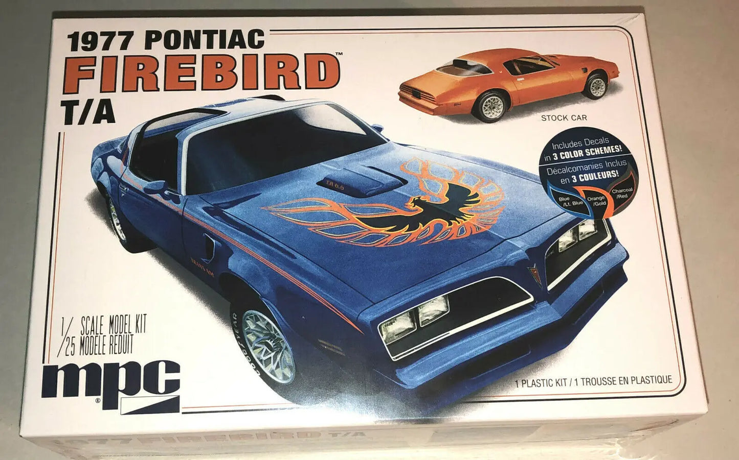 MPC 1/25 1977 Pontiac Firebird T/A Plastic Model Kit - Franklin Hobbies Ltd