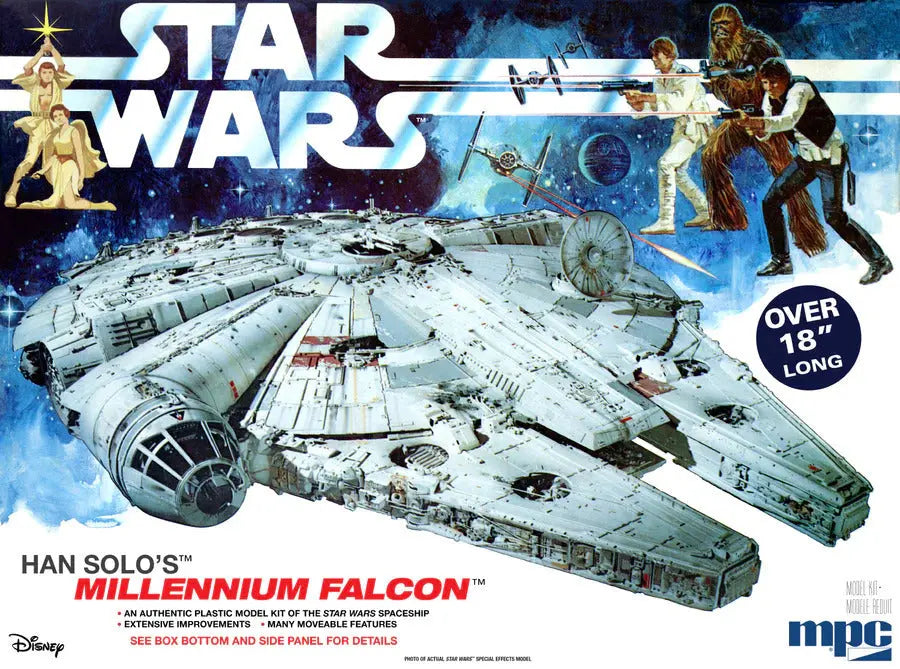 MPC 1/72 Star Wars: A New Hope Millennium Falcon Plastic Model Kit - Franklin Hobbies Ltd