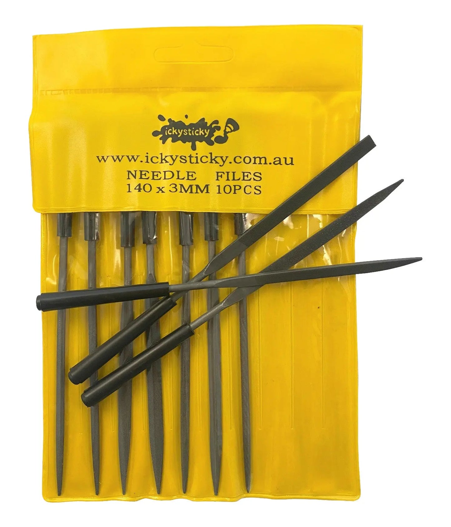 Ickysticky 10 Pce Needle File Set IckySticky