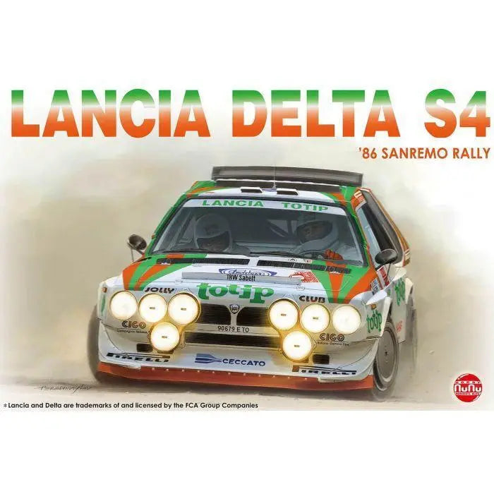 NuNu 1/24 Lancia Delta S4 Totip Rally Sanremo 1986 NuNu