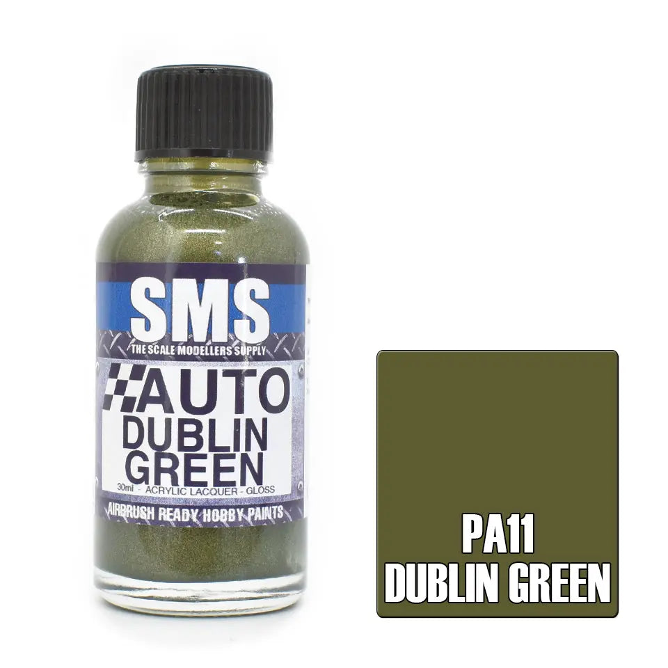 SMS Auto Colour DUBLIN GREEN 30ml The Scale Modellers Supply