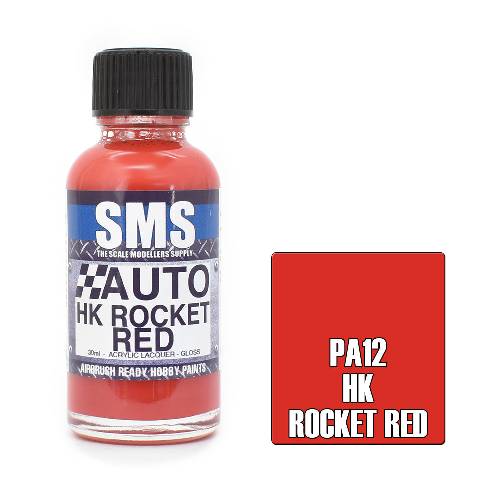 SMS Auto Colour HK ROCKET RED 30ml
