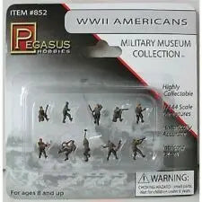Pegasus 1/144 WW2 American soldiers, prepainted - Franklin Hobbies Ltd