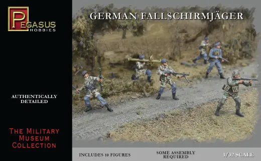 Pegasus 1/32 German Fallschimjager - Franklin Hobbies Ltd