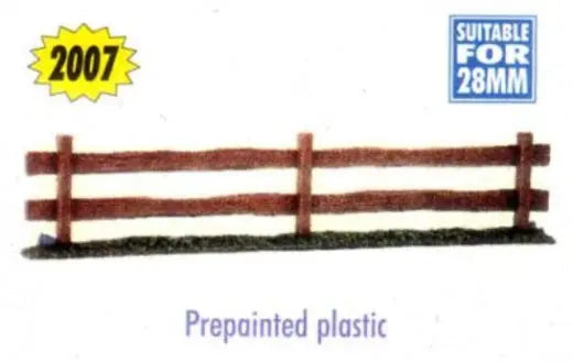 Pegasus 28mm Wooden Fences - Franklin Hobbies Ltd