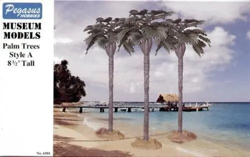 Pegasus 1/48 Palm Trees Style A Plastic Model Kit - Franklin Hobbies Ltd