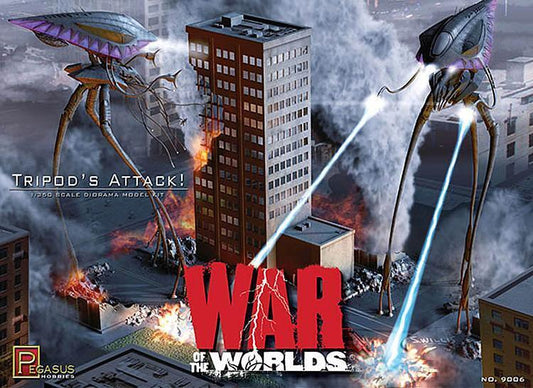 Pegasus 1/350 War of the Worlds Tripods Attack