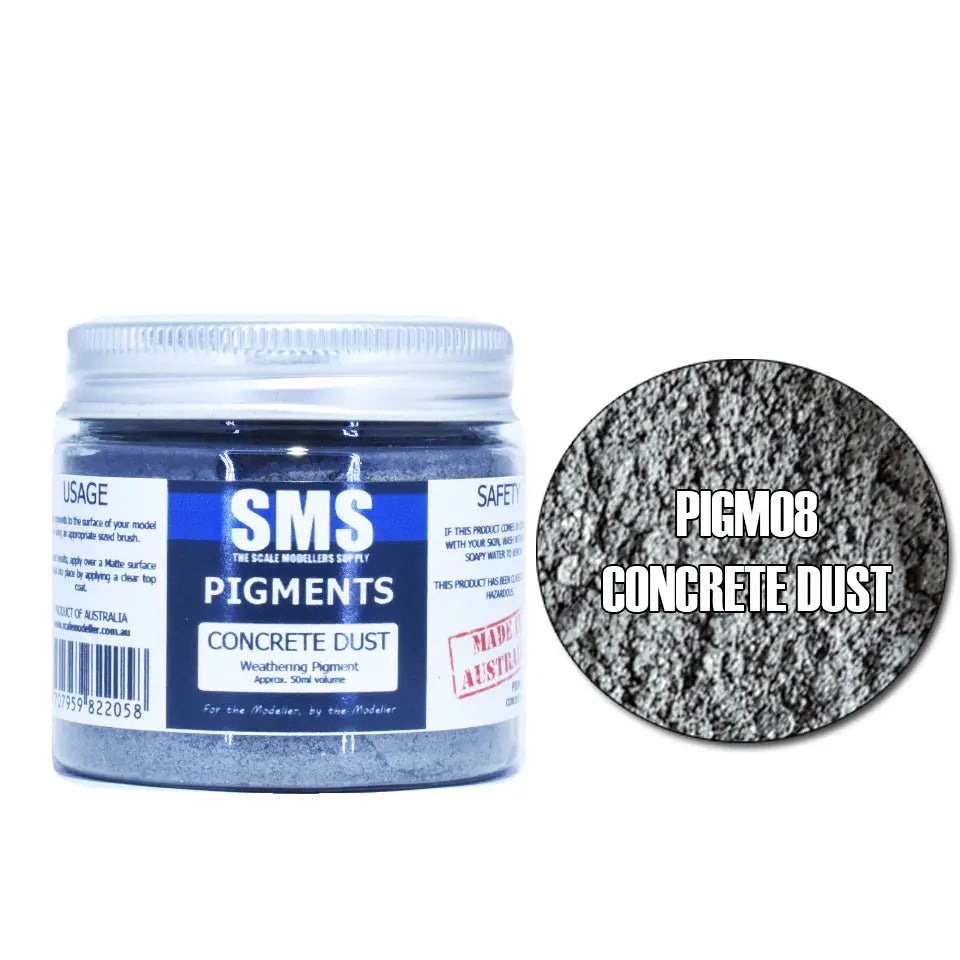 SMS Weathering Pigments Concrete Dust 50ml The Scale Modellers Supply