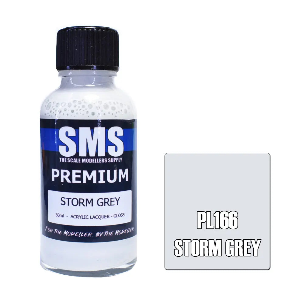 SMS Premium Acrylic Storm Grey 30ml The Scale Modellers Supply