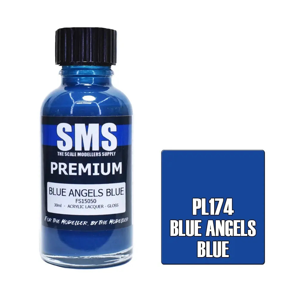 SMS Premium Acrylic Blue Angles Blue FS15050 30ml The Scale Modellers Supply