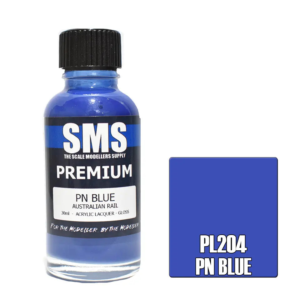 SMS Premium Acrylic PN Blue 30ml The Scale Modellers Supply
