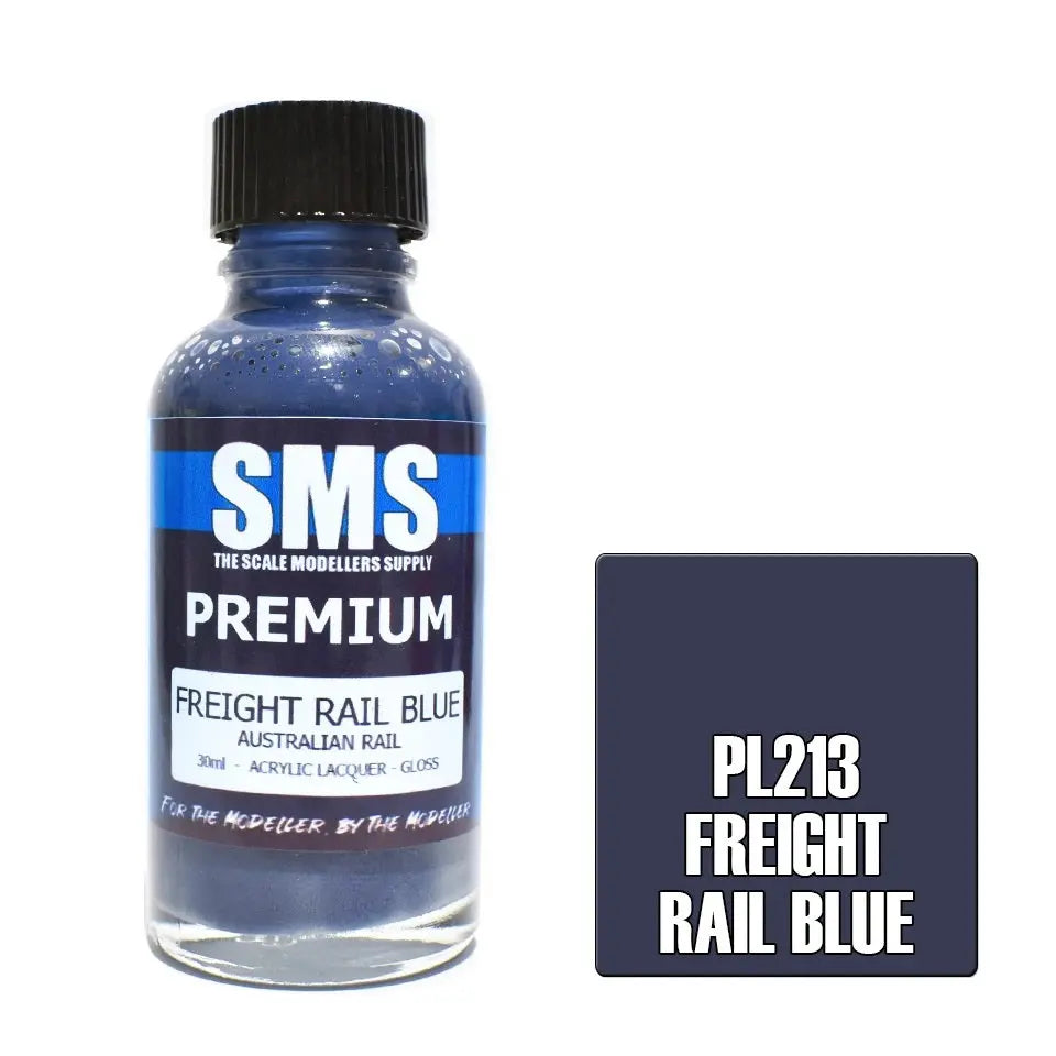 SMS Premium Acrylic Freght Rail Blue 30ml The Scale Modellers Supply