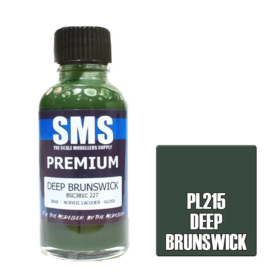 SMS Premium Acrylic Deep Brusnwick BSC381C 227 30ml The Scale Modellers Supply