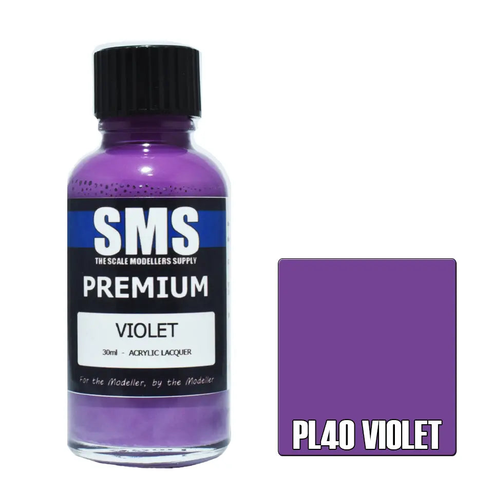 SMS Premium Acrylic Violet 30ml The Scale Modellers Supply