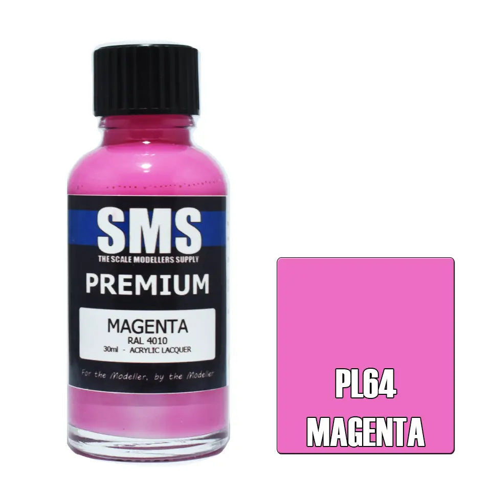 SMS Premium Acrylic Magenta 30ml The Scale Modellers Supply
