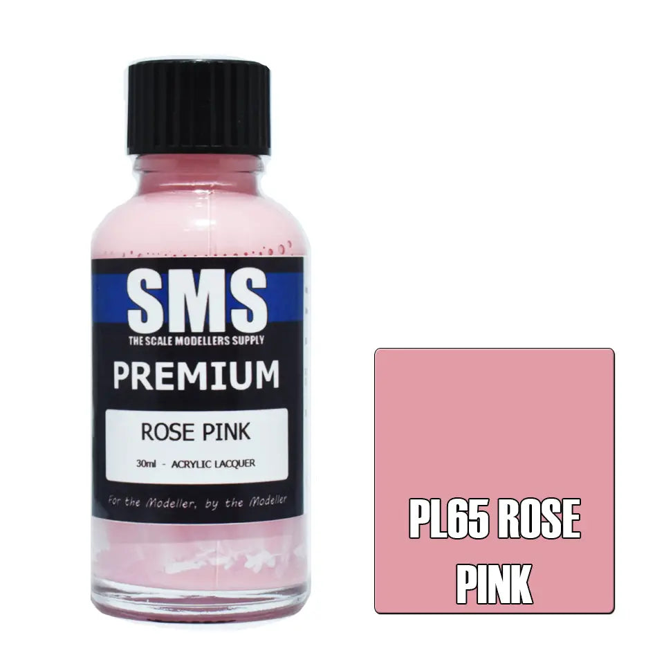 SMS Premium Acrylic Rose Pink 30ml The Scale Modellers Supply