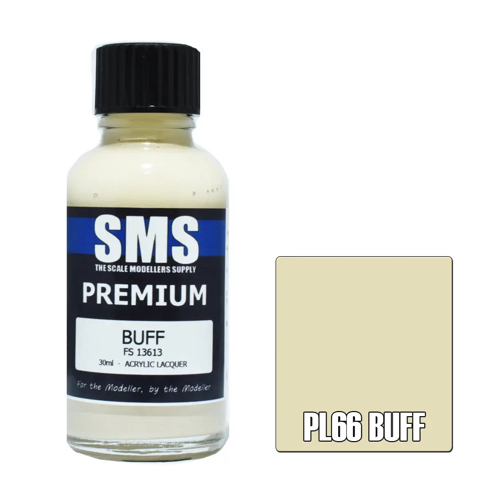 SMS Premium Acrylic Buff FS13613 30ml The Scale Modellers Supply