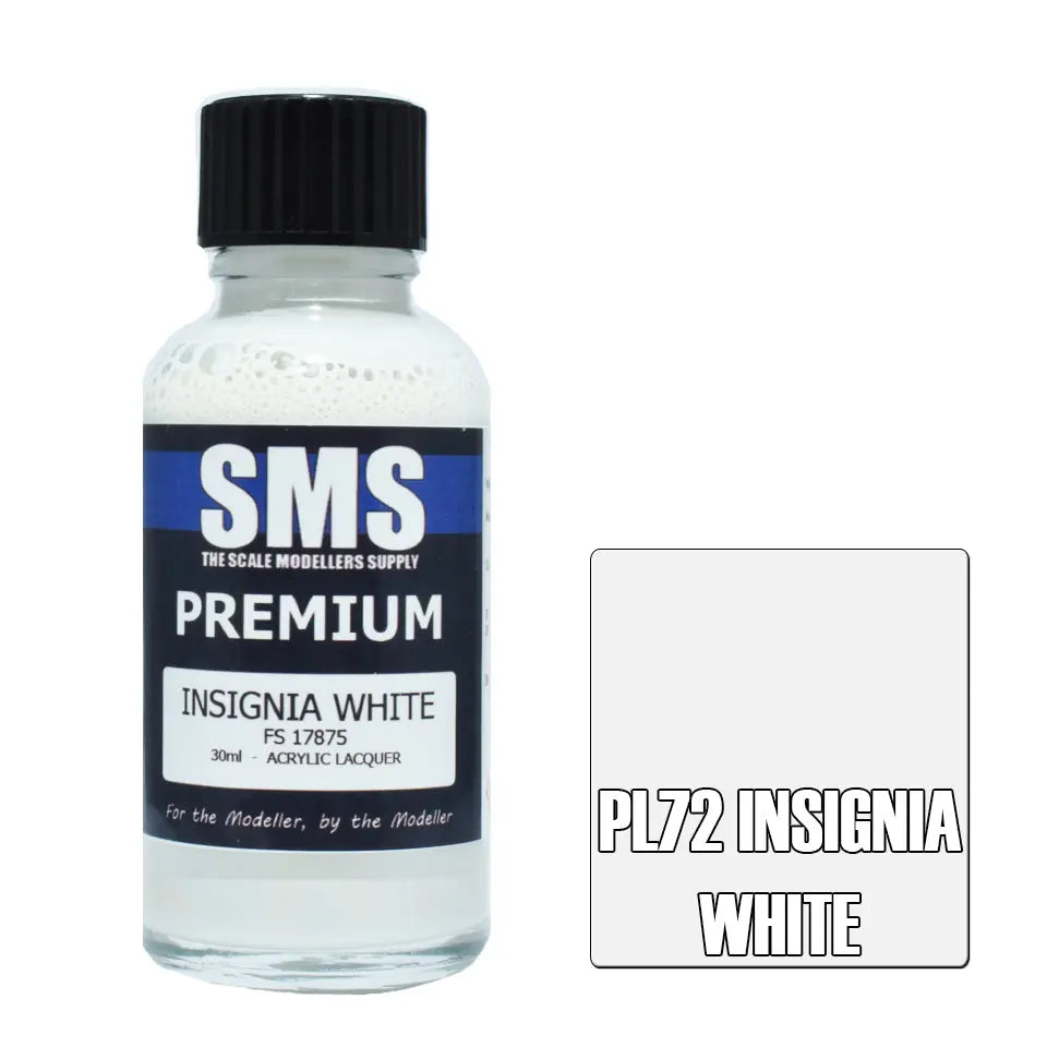 SMS Premium Acrylic Insignia White FS17875 30ml The Scale Modellers Supply