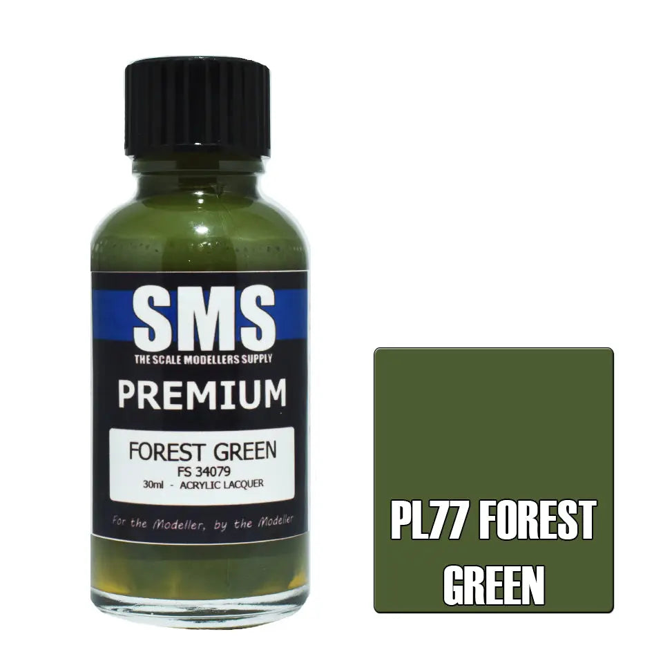 SMS Premium Acrylic Forest Green FS34079 30ml The Scale Modellers Supply