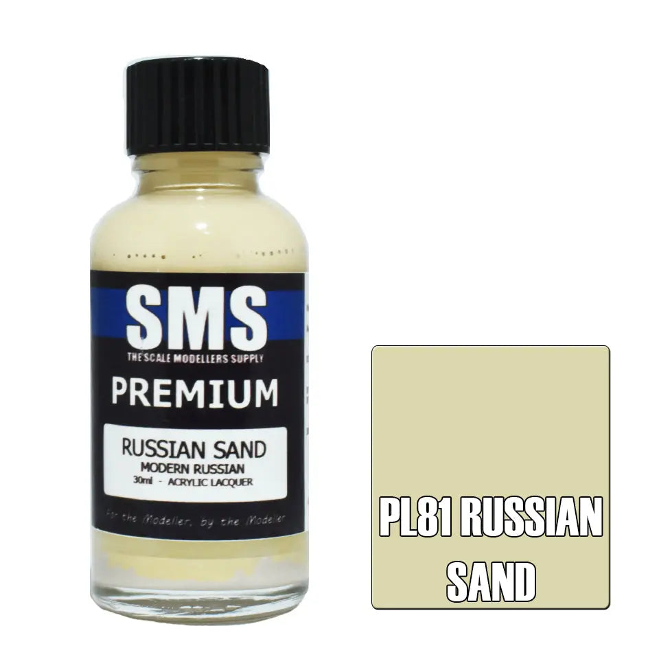 SMS Premium Acrylic Russian Sand (Modern Russian) 30ml The Scale Modellers Supply