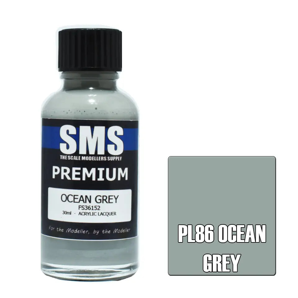SMS Premium Acrylic Ocean Grey FS36152 30ml The Scale Modellers Supply