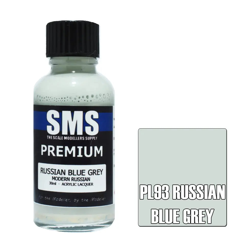 SMS Premium Acrylic Russian Blue Grey (Modern Russian) 30ml The Scale Modellers Supply