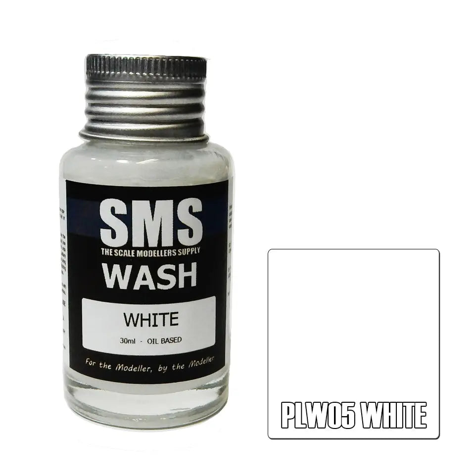 SMS Wash White 30ml The Scale Modellers Supply