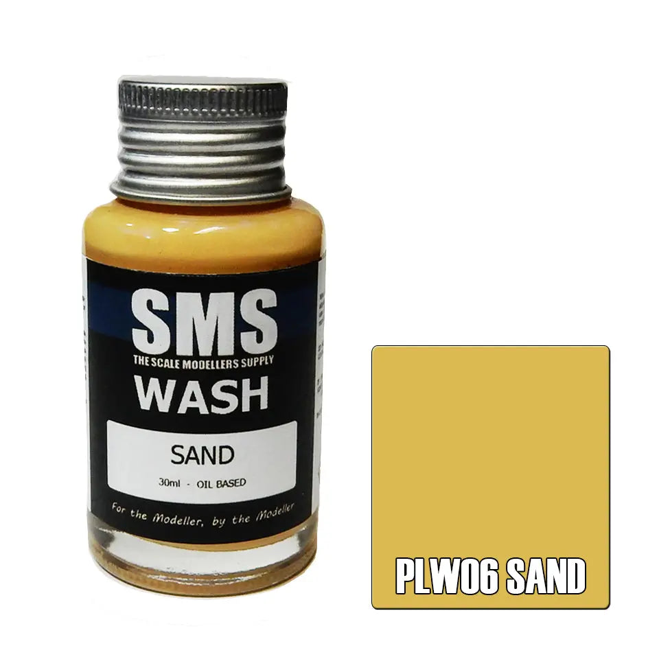 SMS Wash Sand 30ml The Scale Modellers Supply