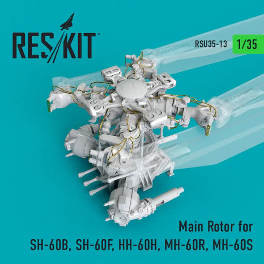 Res/Kit 1:35 Main rotor SH-60B, SH-60F, HH-60H, MH-60R, MH-60S Res/Kit