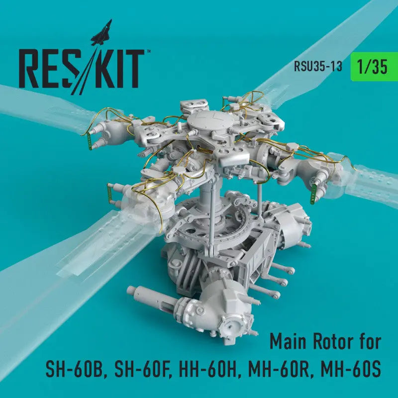 Res/Kit 1:35 Main rotor SH-60B, SH-60F, HH-60H, MH-60R, MH-60S Res/Kit