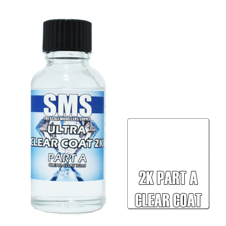 SMS ULTRA CLEAR COAT 2K Colour Set The Scale Modellers Supply