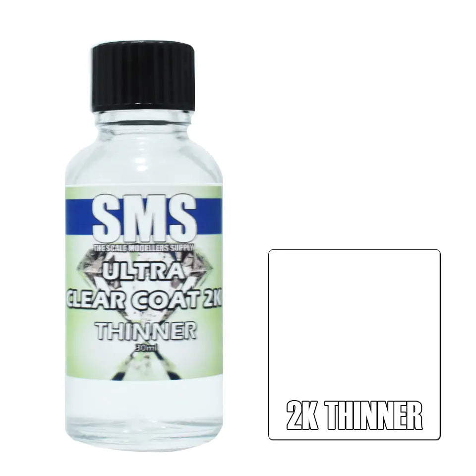 SMS ULTRA CLEAR COAT 2K Colour Set The Scale Modellers Supply