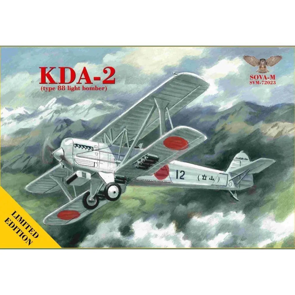 Sova-M 1/72 KDA-2 (type 88 light bomber) Plastic Model Kit - Franklin Hobbies Ltd