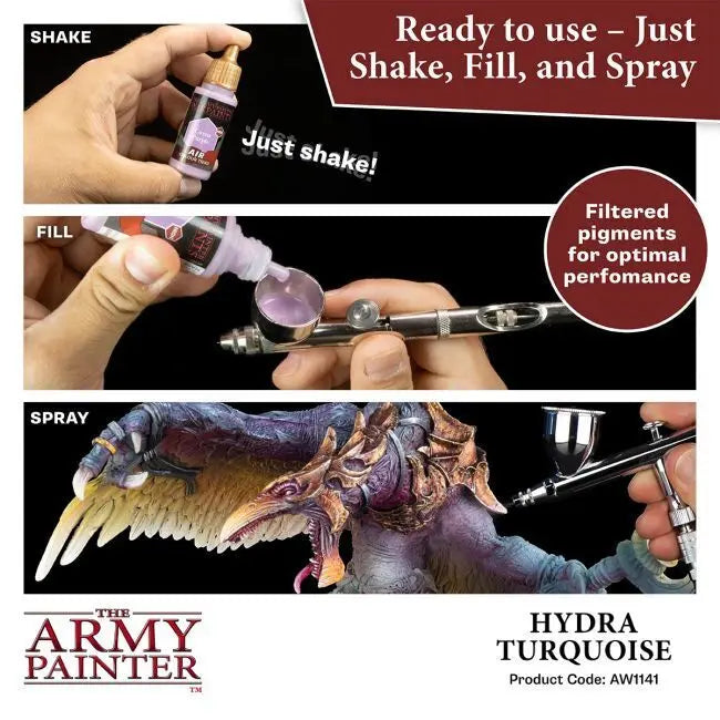 The Army Painter Warpaints Air: Hydra Turquoise - 18ml Acrylic Paint The Army Painter