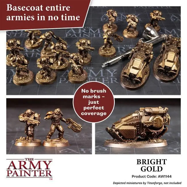 The Army Painter Warpaints Air: Bright Gold - 18ml Acrylic Paint The Army Painter