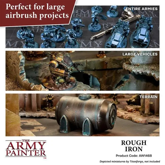 The Army Painter Warpaints Air: Rough Iron - 18ml Acrylic Paint The Army Painter
