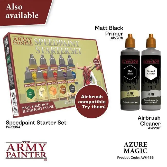 The Army Painter Warpaints Air: Azure Magic - 18ml Acrylic Paint The Army Painter