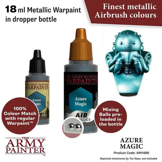 The Army Painter Warpaints Air: Azure Magic - 18ml Acrylic Paint The Army Painter