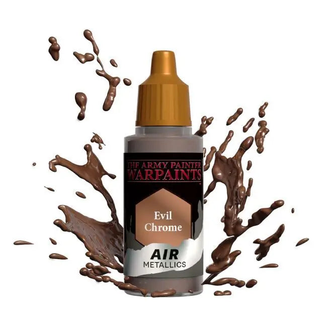 The Army Painter Warpaints Air: Evil Chrome - 18ml Acrylic Paint The Army Painter