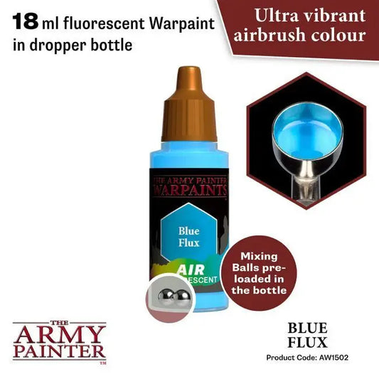 The Army Painter Warpaints Air: Blue Flux - 18ml Acrylic Paint The Army Painter