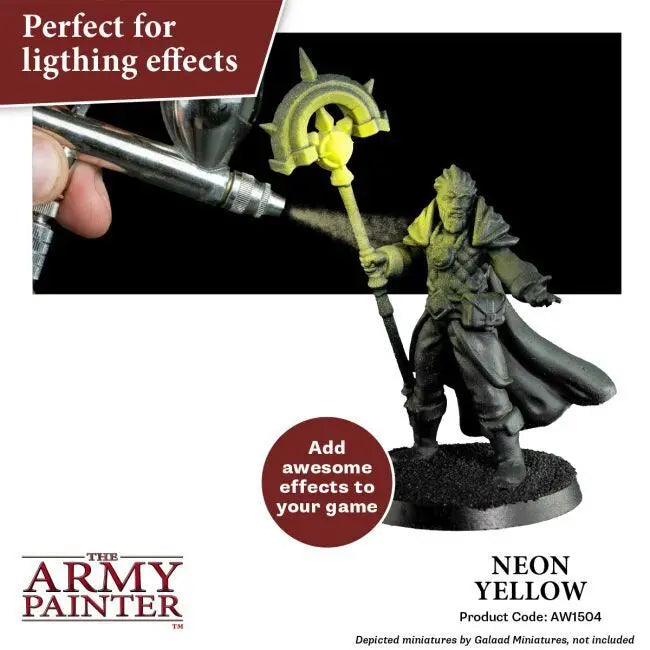 The Army Painter Warpaints Air: Neon Yellow - 18ml Acrylic Paint The Army Painter