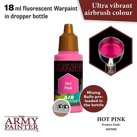 The Army Painter Warpaints Air: Hot Pink - 18ml Acrylic Paint The Army Painter
