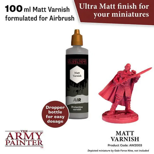 The Army Painter Warpaints Air: Anti-shine Varnish 100 ml The Army Painter