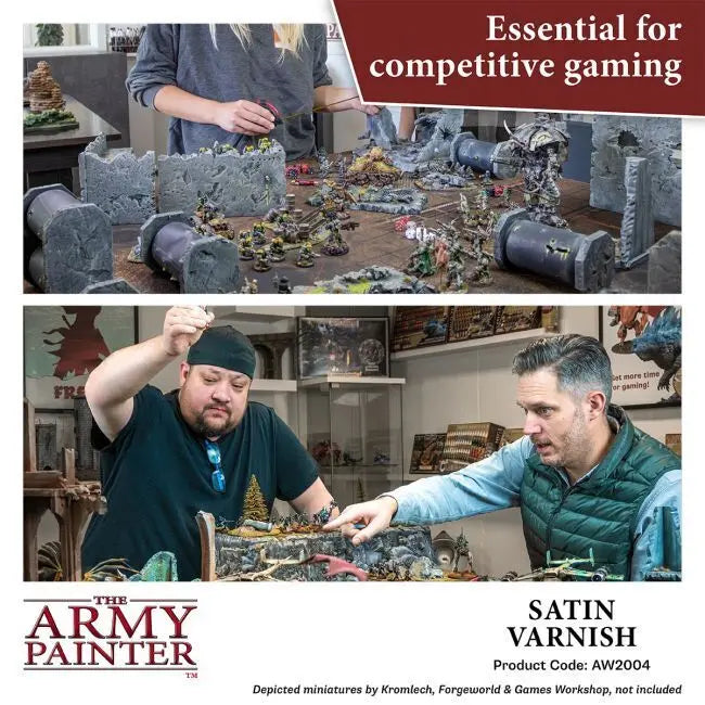 The Army Painter Warpaints Air: Aegis Suit Satin Varnish 100 ml The Army Painter