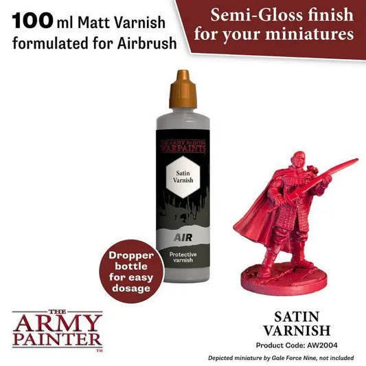 The Army Painter Warpaints Air: Aegis Suit Satin Varnish 100 ml The Army Painter