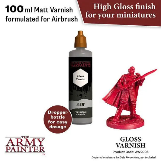The Army Painter Warpaints Air: Gloss Varnish 100 ml The Army Painter