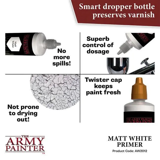 The Army Painter Warpaints Air: Primer White 100 ml The Army Painter
