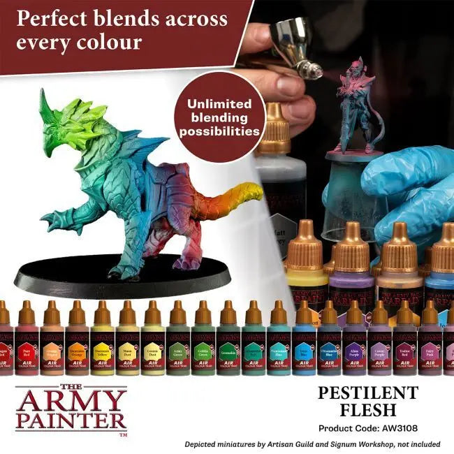 The Army Painter Warpaints Air: Pestilent Flesh - 18ml Acrylic Paint The Army Painter